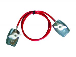 Koordverbindingkabel 50 cm verzinkt