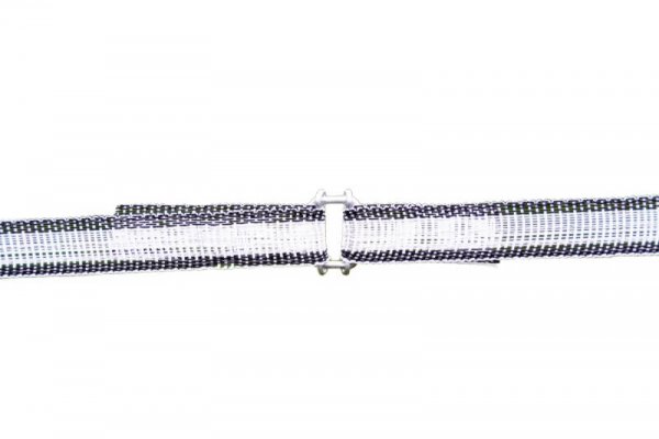 Lintverbindingsgesp aluminium 20mm 10 stuks