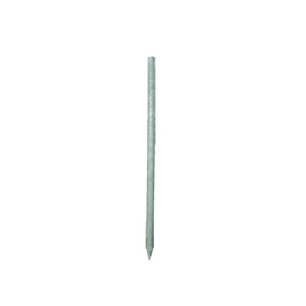 Paal gerecycled kunststof 200x8cm