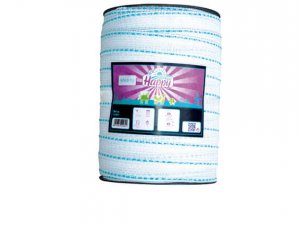 Lint happy TLD T40 wit/turquoise 200m