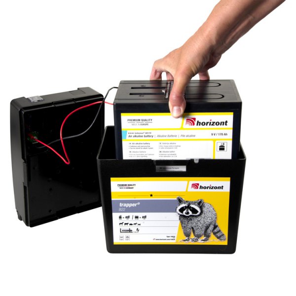trapper B22 batterij-apparaat 9V/12V - Afbeelding 3