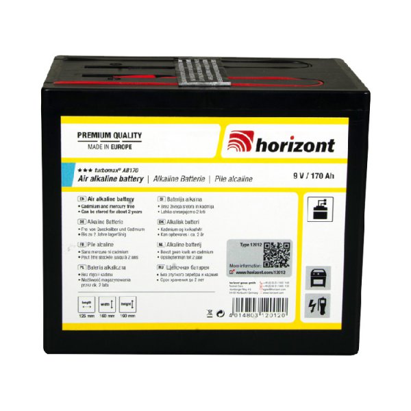 TURBOMAX AB170 9V batterij