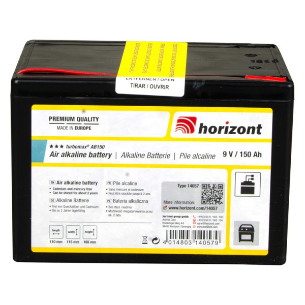 TURBOMAX AB150 9V batterij