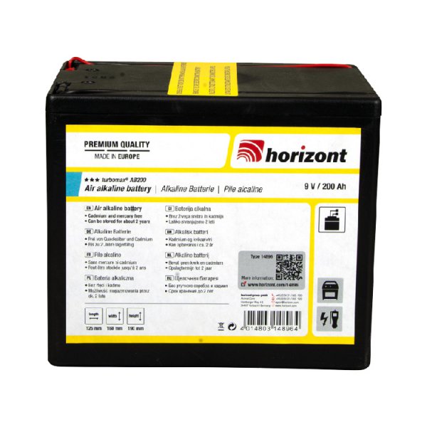 TURBOMAX AB200 9V Batterij